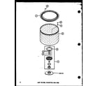 Amana TAA300/P75751-14W lint filter diagram