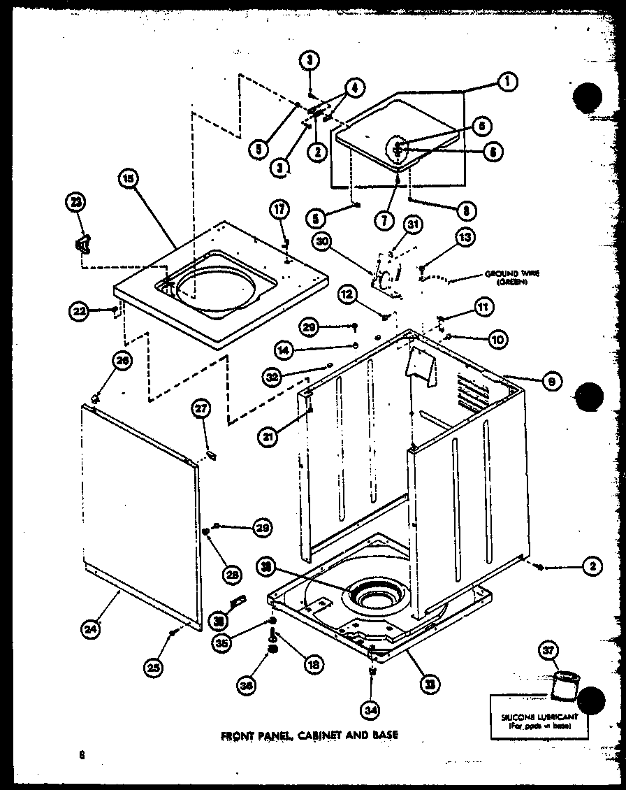 FRONT PANEL (TAA3001/P7704006W)