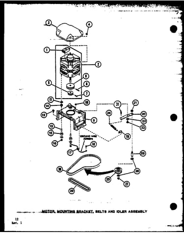 Motor (taa3001/p7704006w)