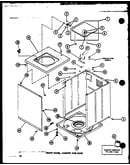 Front panel (taa4001/p7704007w) (taa6001/p7704009w) (taa8001/p7704010w) (taa5001/p7704008w)