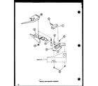 Amana LW2400/P7762103W switch and bracket assembly diagram