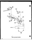 Switch and bracket assembly