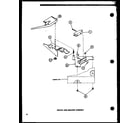 Amana LWD650/P7804704W switch and bracket assembly diagram
