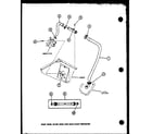 Amana LWD962/P7804724W inlet hose diagram