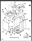 Front panel (lwd250/p7762105w) (lwd450/p7762106w)