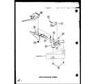 Amana LWD450/P7762108W switch and bracket assembly diagram