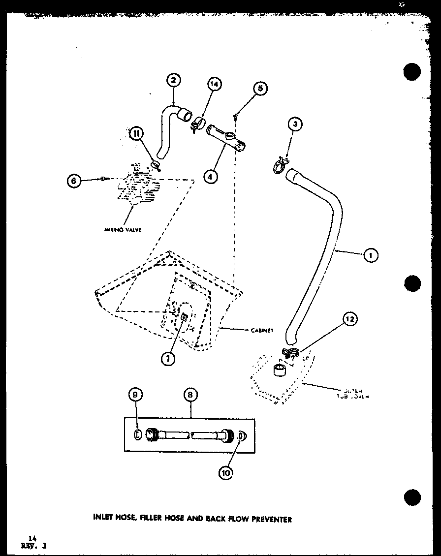 Inlet hose
