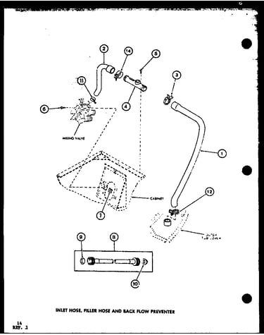 Inlet hose
