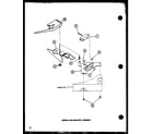 Amana LWD553/P7762116W switch and bracket assembly diagram