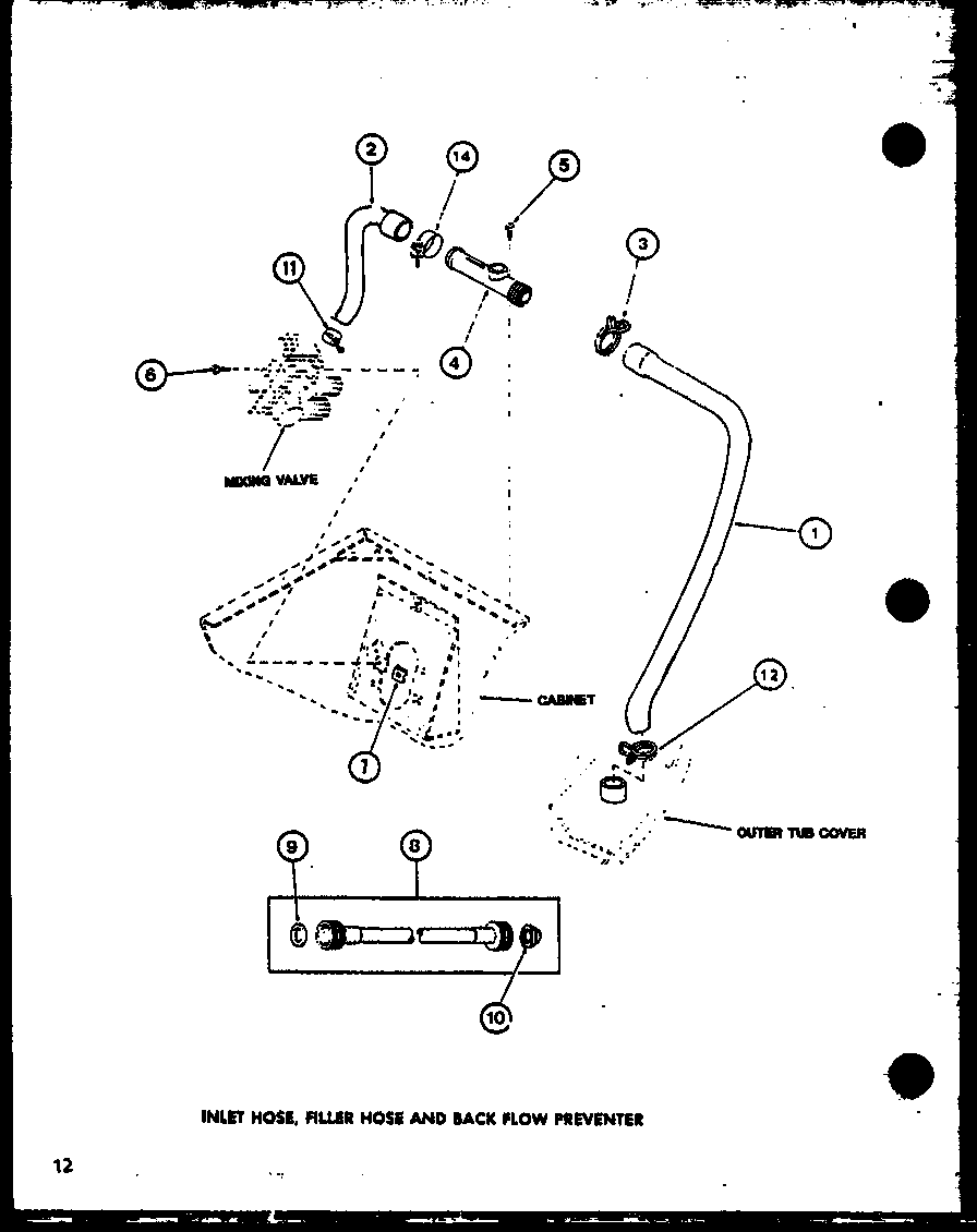 Inlet hose