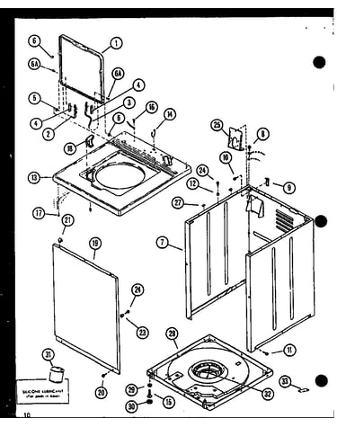 Front panel. cabinet and base (lw2201w/p1118401ww) (lw2201g/p1118402wg) (lw2201l/p1118403wl) (lw2501w/p1118404ww) (lw2501g/p1118405wg) (lw2501l/p1118406wl) (lw2502w/p1118407ww) (lw2502g/p1118408wg) (lw2502l/p1118409wl) (lw2503l/p1118412wl) (lw2503g/p11184