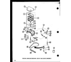 Amana LW3403L/P1118421WL motor (lw3403w/p1118419ww) (lw3403g/p1118420wg) (lw3403l/p1118421wl) diagram