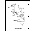 Amana CW9003/P7804725W switch and bracket assembly diagram