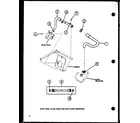Amana CW2303L/P1122909WL inlet hose diagram