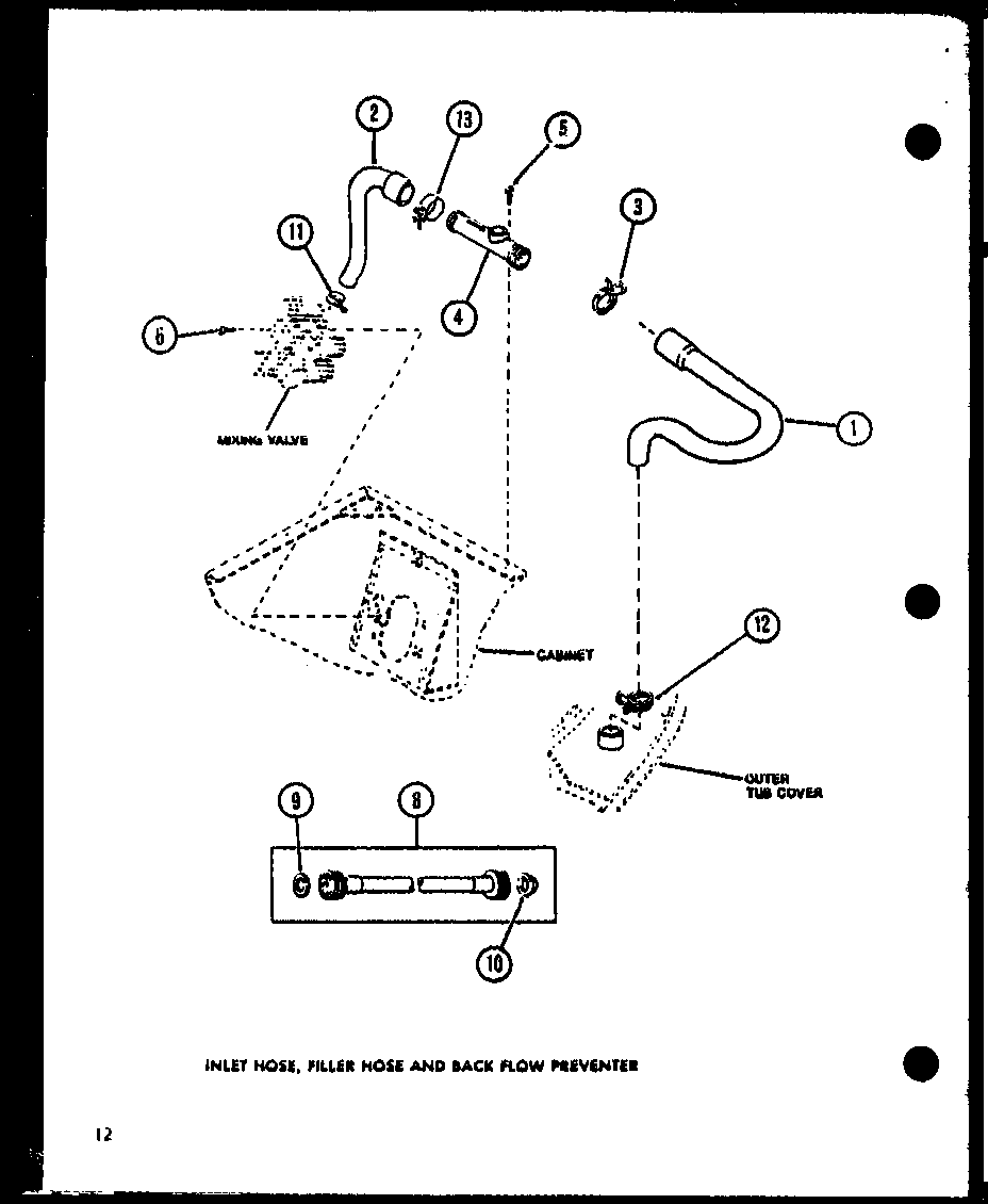 Inlet hose