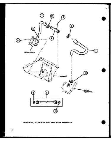 Inlet hose