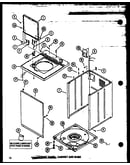 Front panel (lw3403w/p1164319ww) (lw3403g/p1164320wg) (lw3403l/p1164321wl)