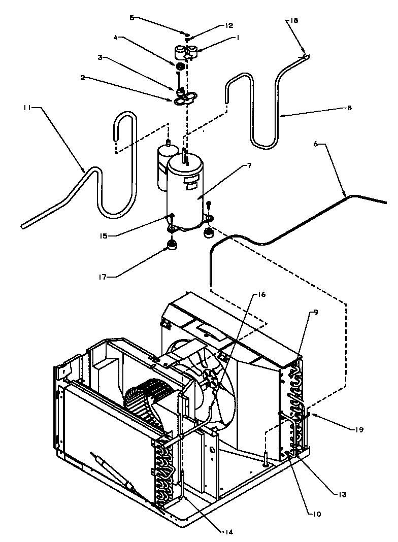 Compressor & tubing