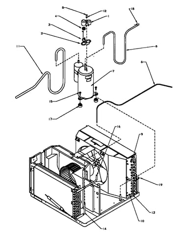 Compressor & tubing
