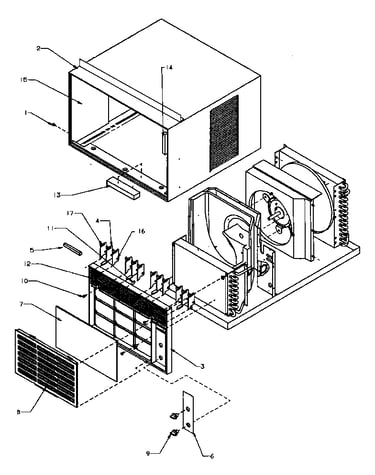 Outer case & front assembly