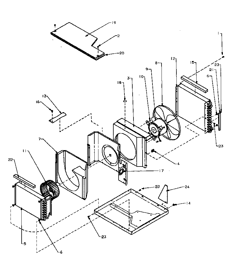 Chassis assembly & electrical parts