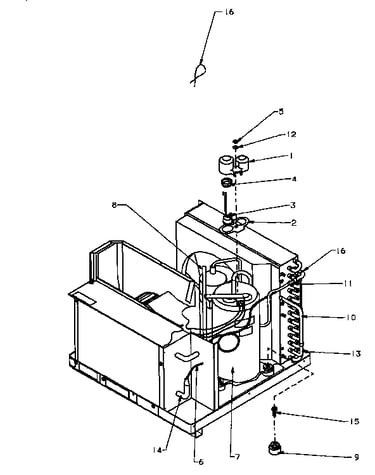 Compressor and tubing