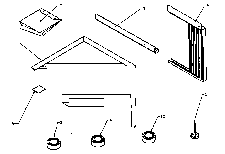 Mounting kit assembly