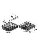 Upper/lower rack