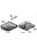 Upper/lower rack