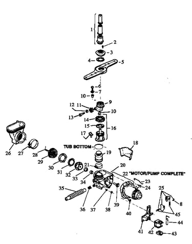 Motor/pump