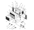 Amana 10C2MD/P1177805R front & outer case assembly diagram