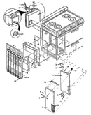 Cabinet assembly - heater section
