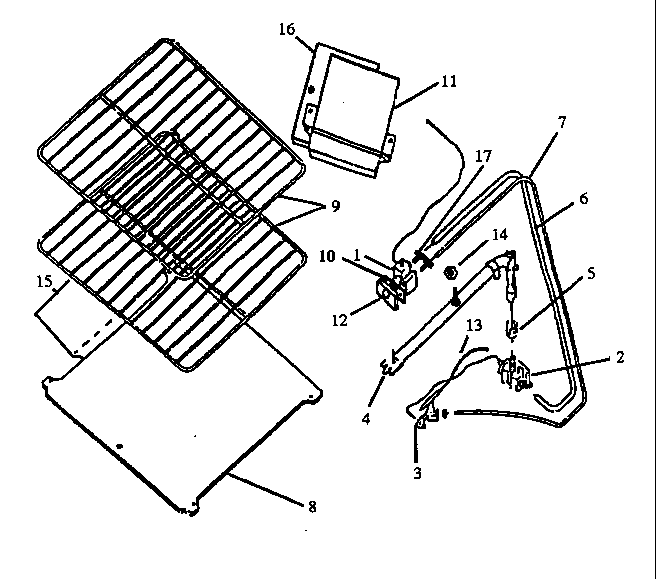 LOWER OVEN COMPONENTS (WITH SPARK) (GBK39FA/ALL) (GBK39HG/ALL) (SBK39FA/ALL) (SBK39HG/ALL)