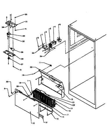 Evaporator area