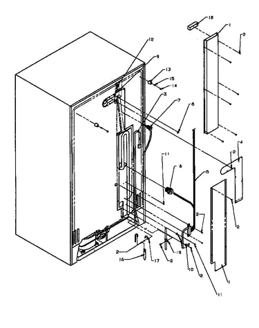 Back unit