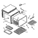 Amana ART660E-P1130976N oven assembly diagram