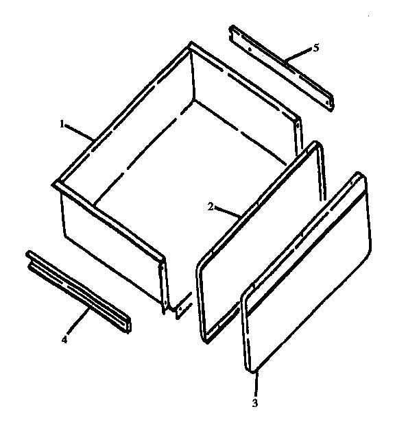 STORAGE DRAWER ASSEMBLY