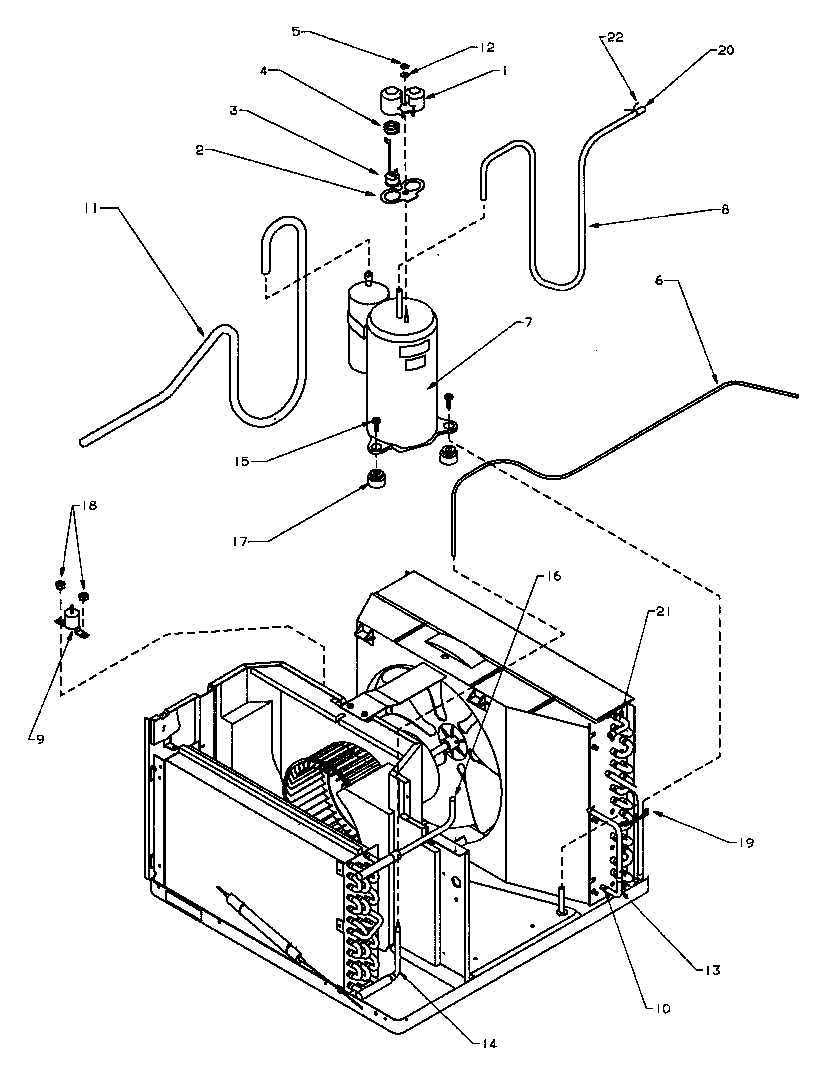 COMPRESSOR AND TUBING