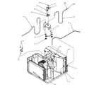 Amana B12C3EV/P1152006R compressor and tubing diagram
