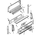 Amana AGS780WW-P1141252NW backguard parts (ags760l/p1141237nl) (ags760l/p1141251nl) (ags760w/p1141237nw) (ags760w/p1141251nw) (ags760ww/p1141238n) (ags760ww/p1141251nww) (ags780e/p1141252ne) (ags780e/p1168601e) (ags780ww/p1141240nw) (ags780ww/p1141252nw) (ags780ww/p1168601w) diagram