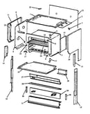 Upper oven (est3992l/p1132620nl) (est3992l/p1132636nl) (est3992l/p1132637nl) (est3992l/p1132643nl) (est3992w/p1132620nw) (est3992w/p1132636nw) (est3992w/p1132637nw) (est3992w/p1132643nw)
