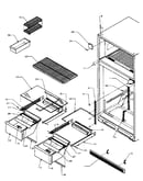 Cabinet shelving