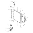 Amana BX20RW-P1161506WW refrigerator outer door diagram
