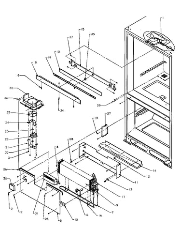 Evaporator area