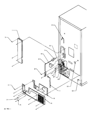 Cabinet back