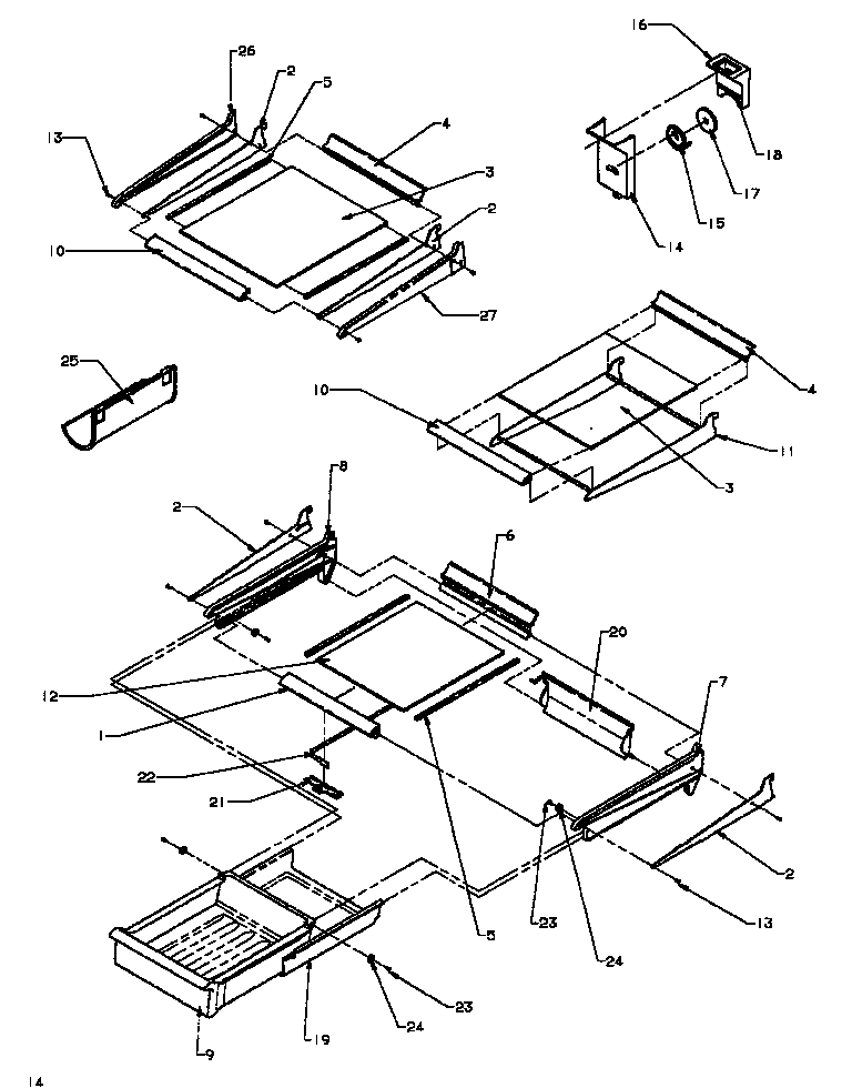 CABINET SHELVING