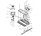 Amana TZ18R2L-P1181801WL compressor compartment diagram
