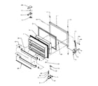 Amana TX21A3W-P1181504WW freezer door (tx21a3e/p1181504we) (tx21a3l/p1181504wl) (tx21a3w/p1181504ww) (txi21a3e/p1182006we) (txi21a3l/p1182006wl) (txi21a3w/p1182006ww) diagram