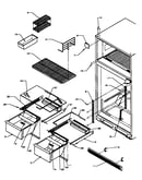 Cabinet shelving (tc18a3l/p1181812wl) (tc18a3w/p1181812ww) (tci18a3l/p1182105wl) (tci18a3w/p1182105ww) (ts18a3l/p1181811wl) (ts18a3w/p1181811ww) (tsi18a3l/p1182106wl) (tsi18a3w/p1182106ww)
