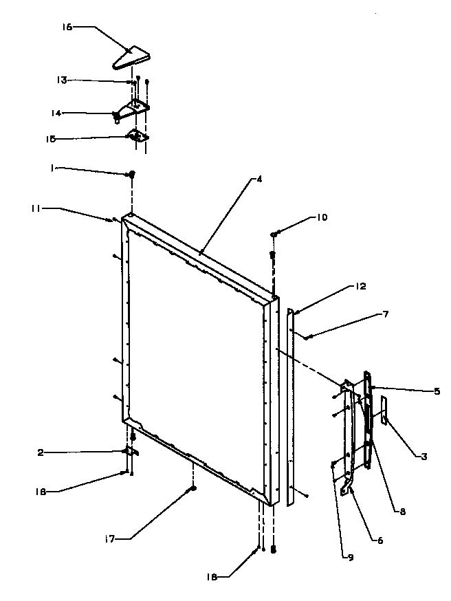 Refrigerator outer door